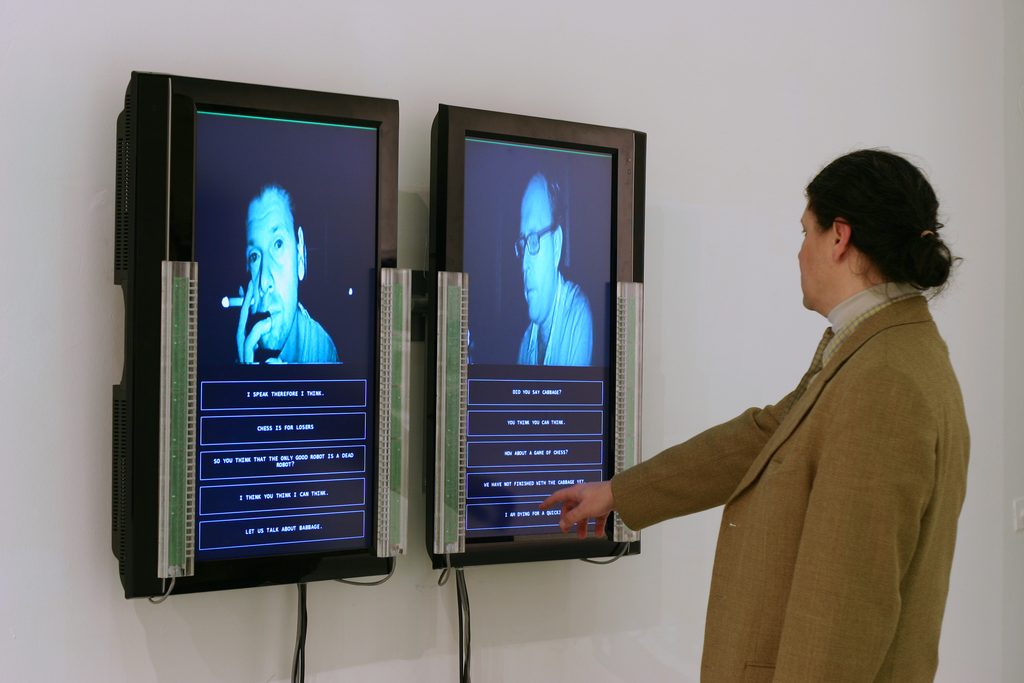 Smalltalk 3.0 interactive artificial intelligence installation